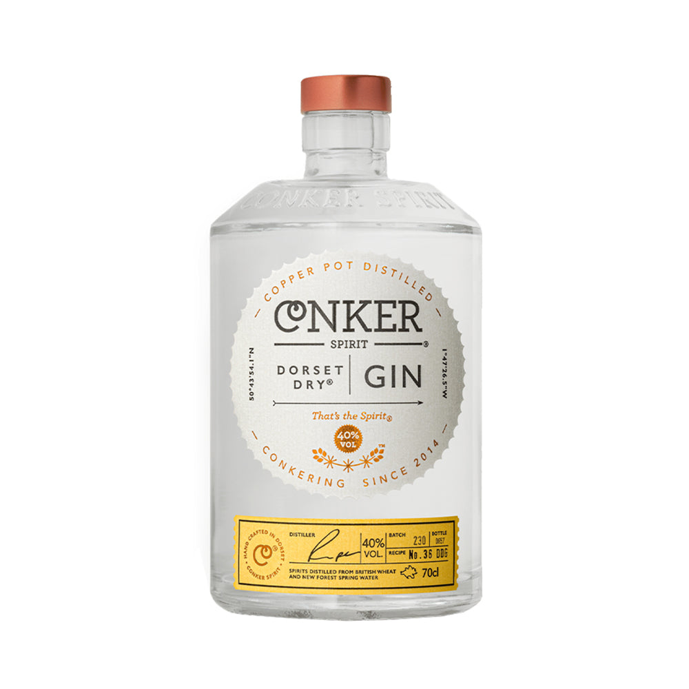 Conker Spirit Dorset Dry Gin (700ml, 40% ABV)