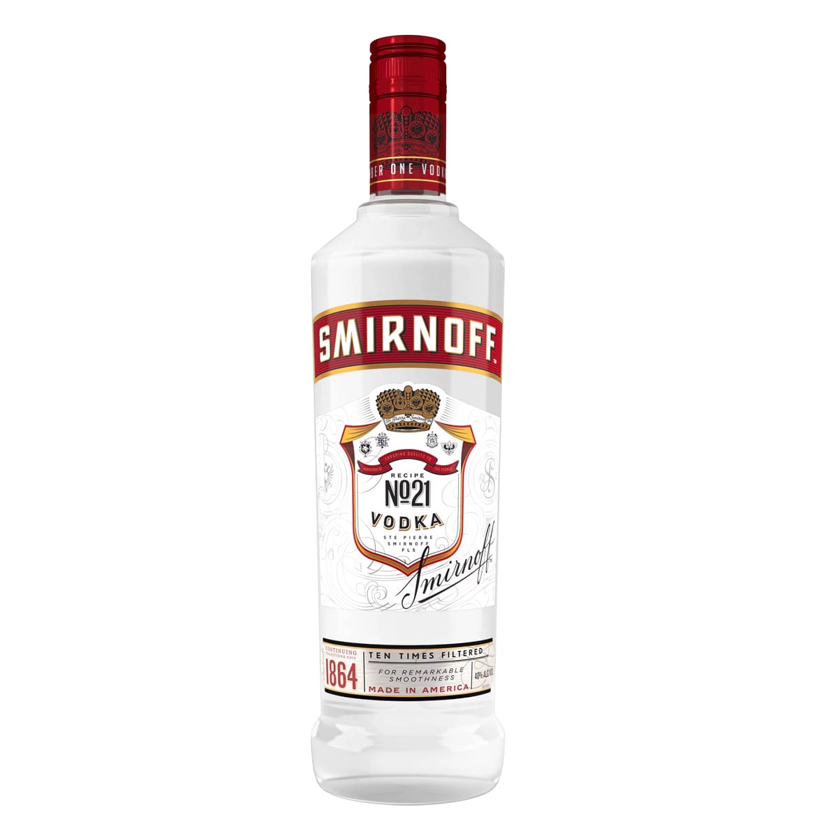 Smirnoff No. 21 (1000 ml, 37%)