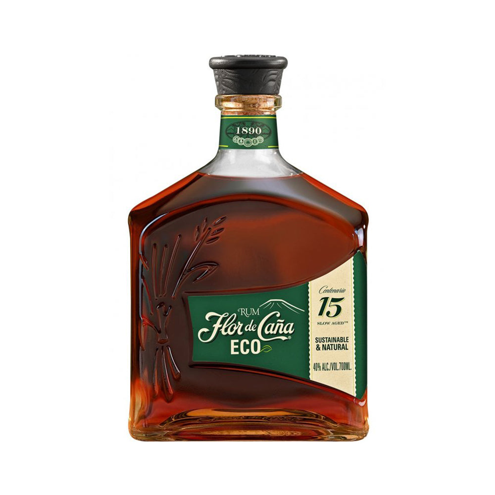 Flor de Cana Eco 15 Y.O. (700 ml, 40%)