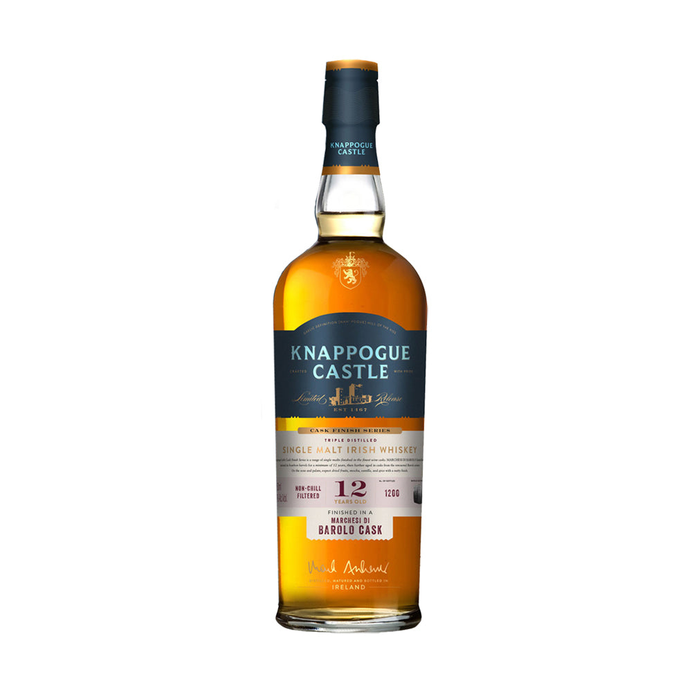 Knappogue Castle 12 Y.O. Barolo Cask (700ml, 46%)