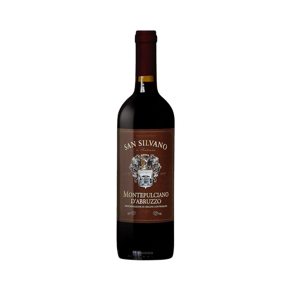 San Silvano Montepulciano d'Abruzzo DOC (750ml, 12%)